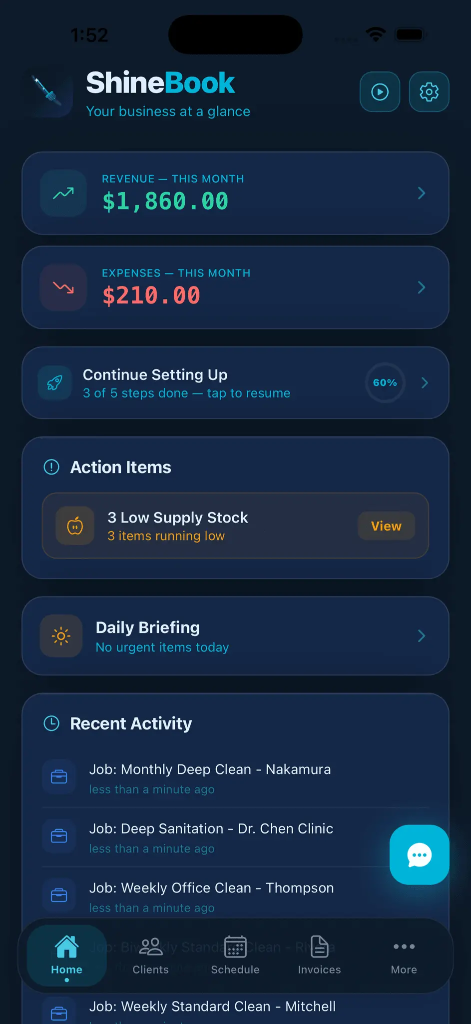 Screenshot 1 of ShineBook