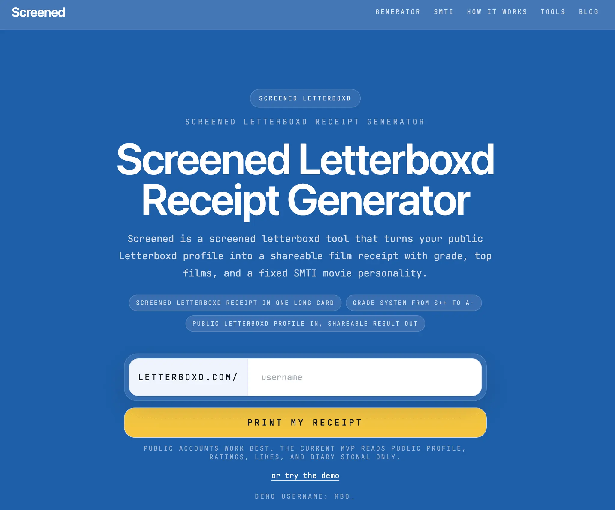 Screenshot 1 of Screened
