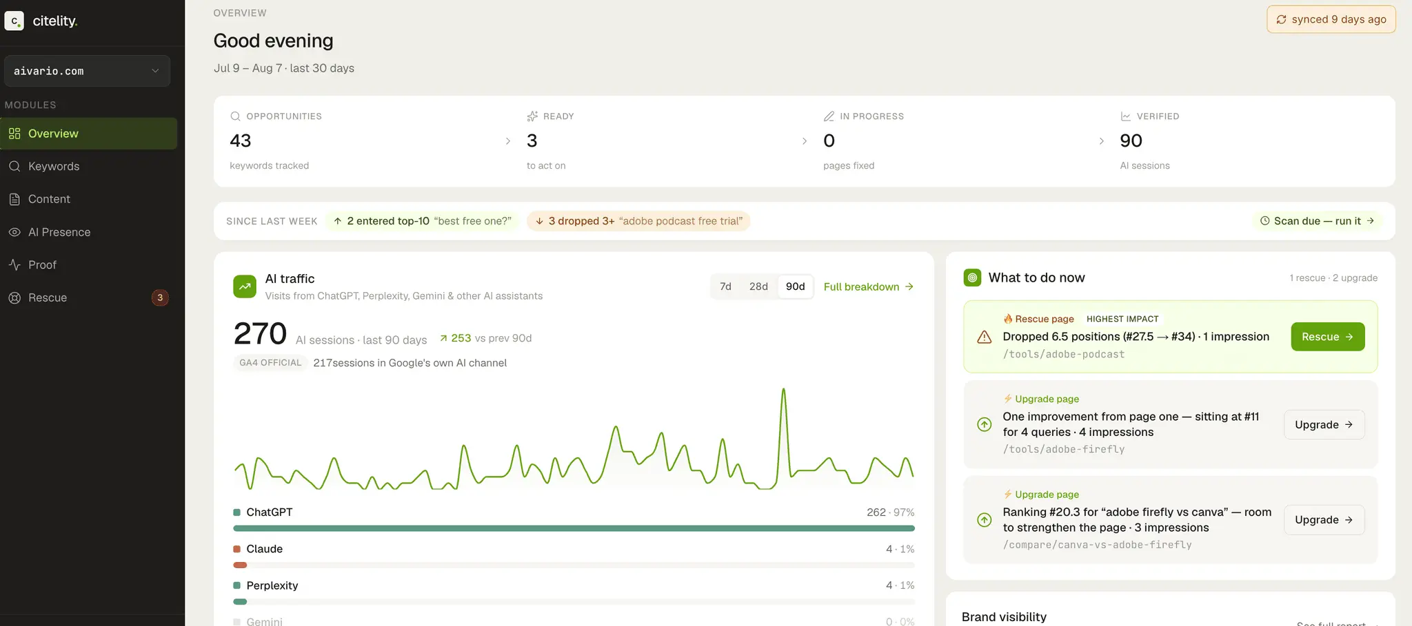 Screenshot 1 of citelity