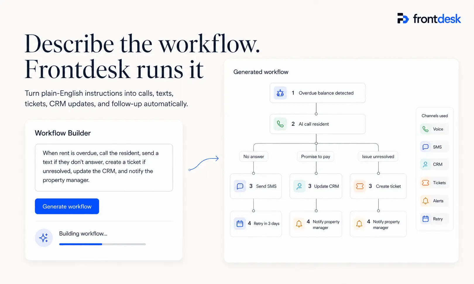 Screenshot 5 of Frontdesk AI