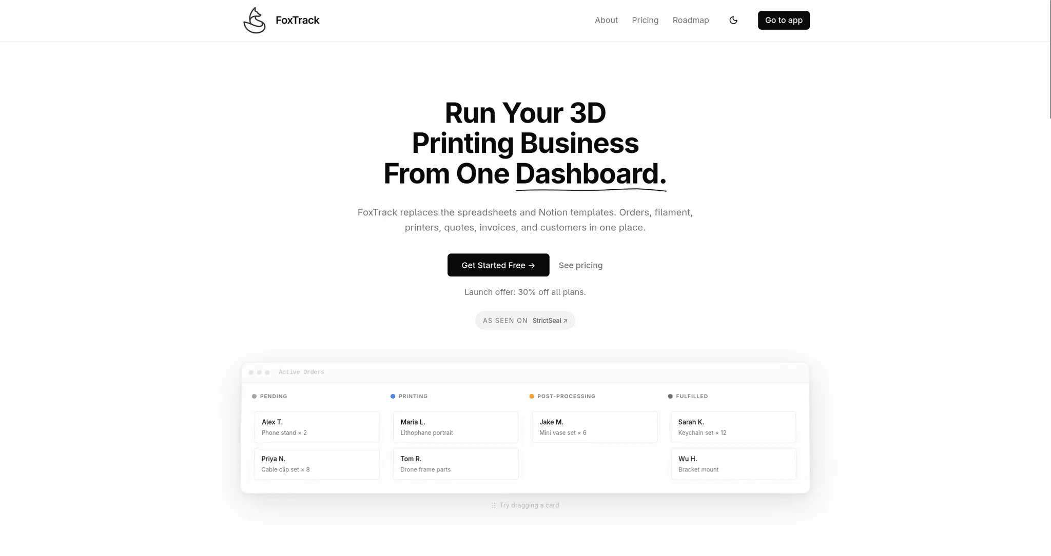 Screenshot 1 of FoxTrack