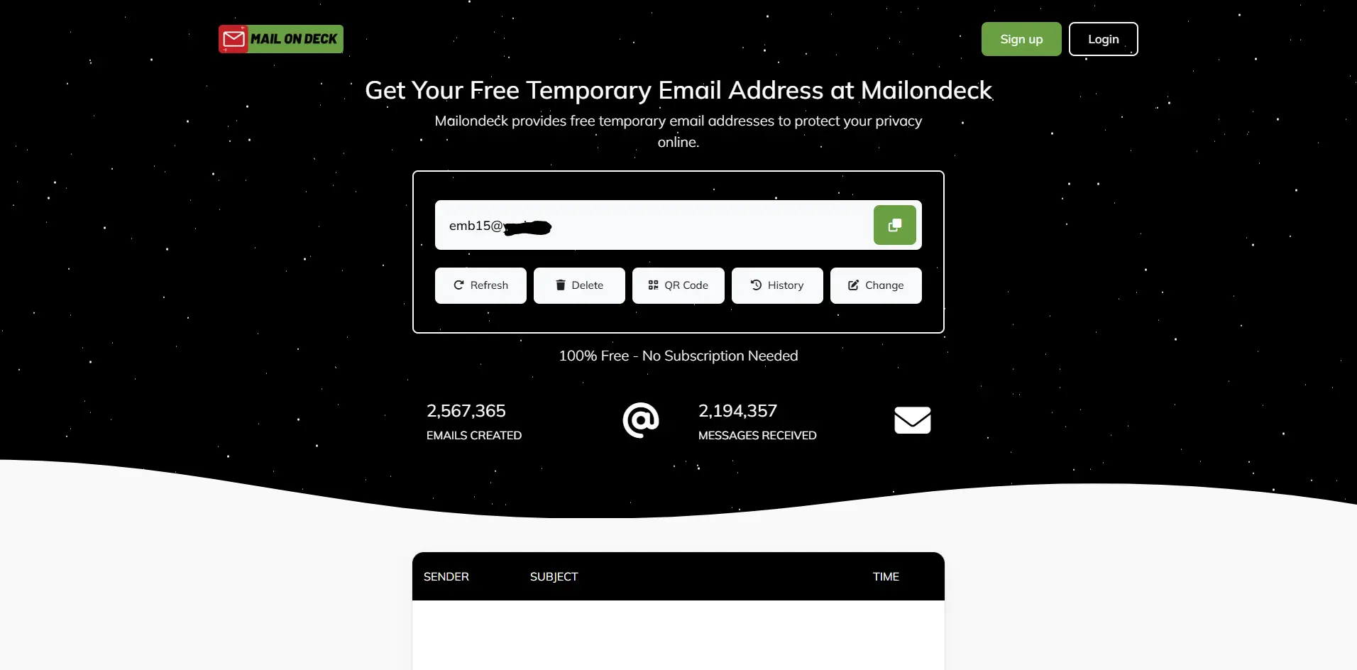 Screenshot 1 of Mail On Deck
