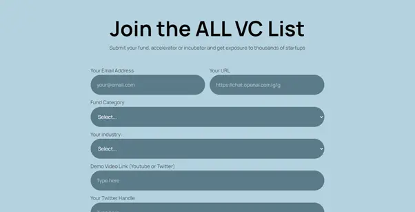 Screenshot 1 of allVCList