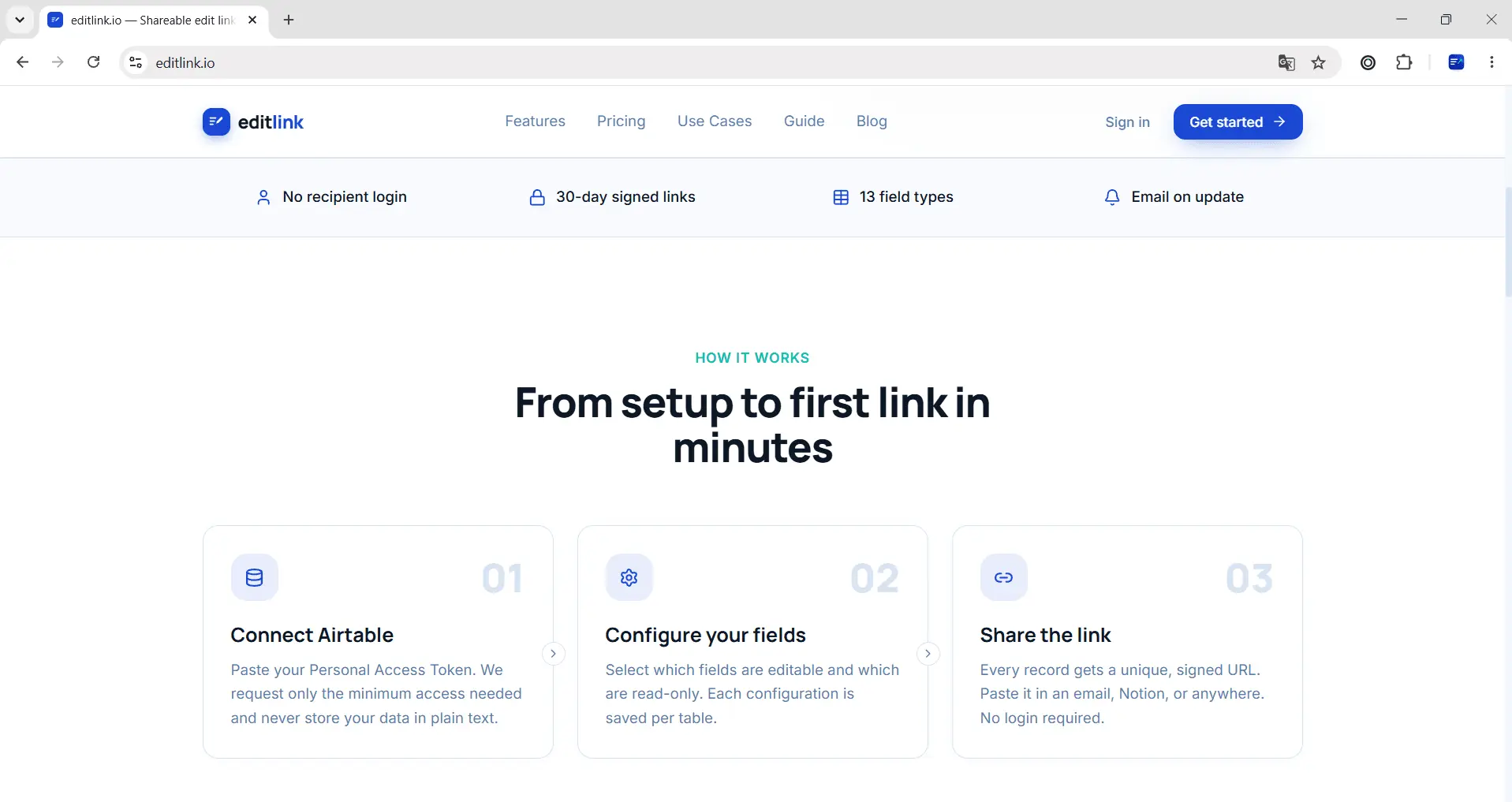 Screenshot 3 of editlink.io