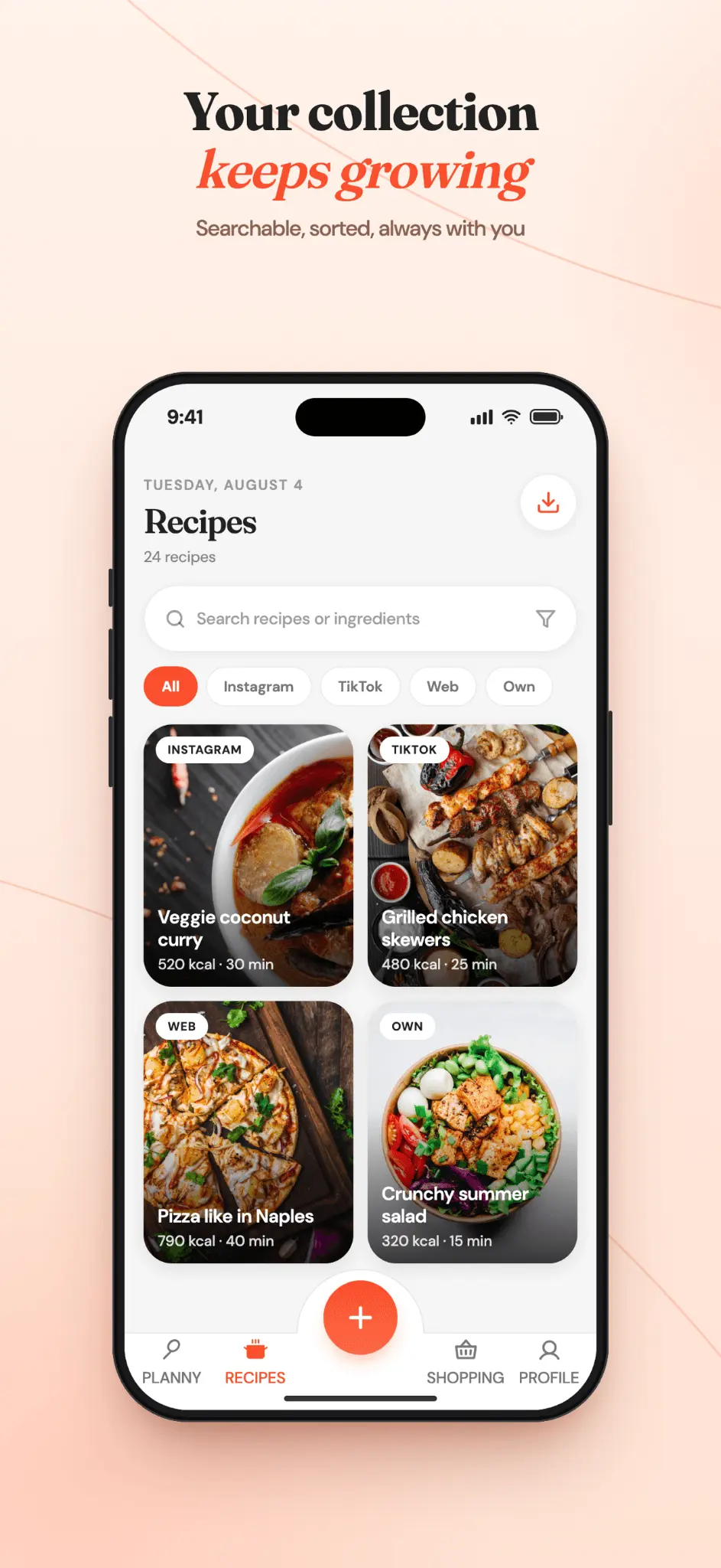 Screenshot 5 of PlannyMeals