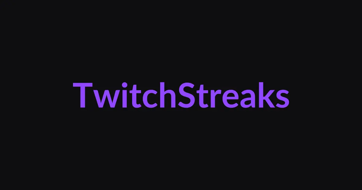 Screenshot 1 of TwitchStreaks