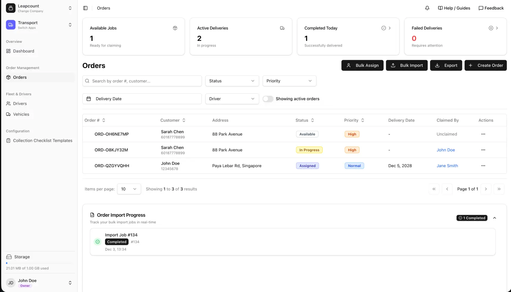 Screenshot 2 of LeapCount