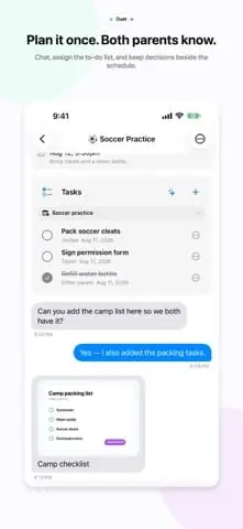 Screenshot 3 of Duet Co-parent Calendar