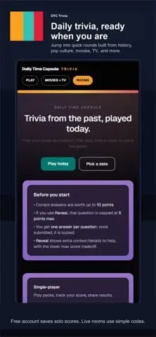 Screenshot 3 of DTC Trivia