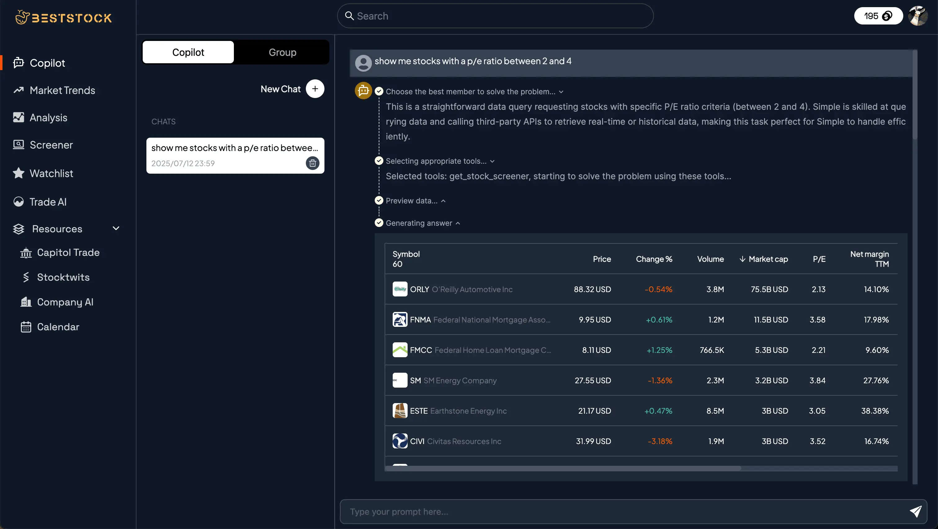 Screenshot 6 of BestStock AI