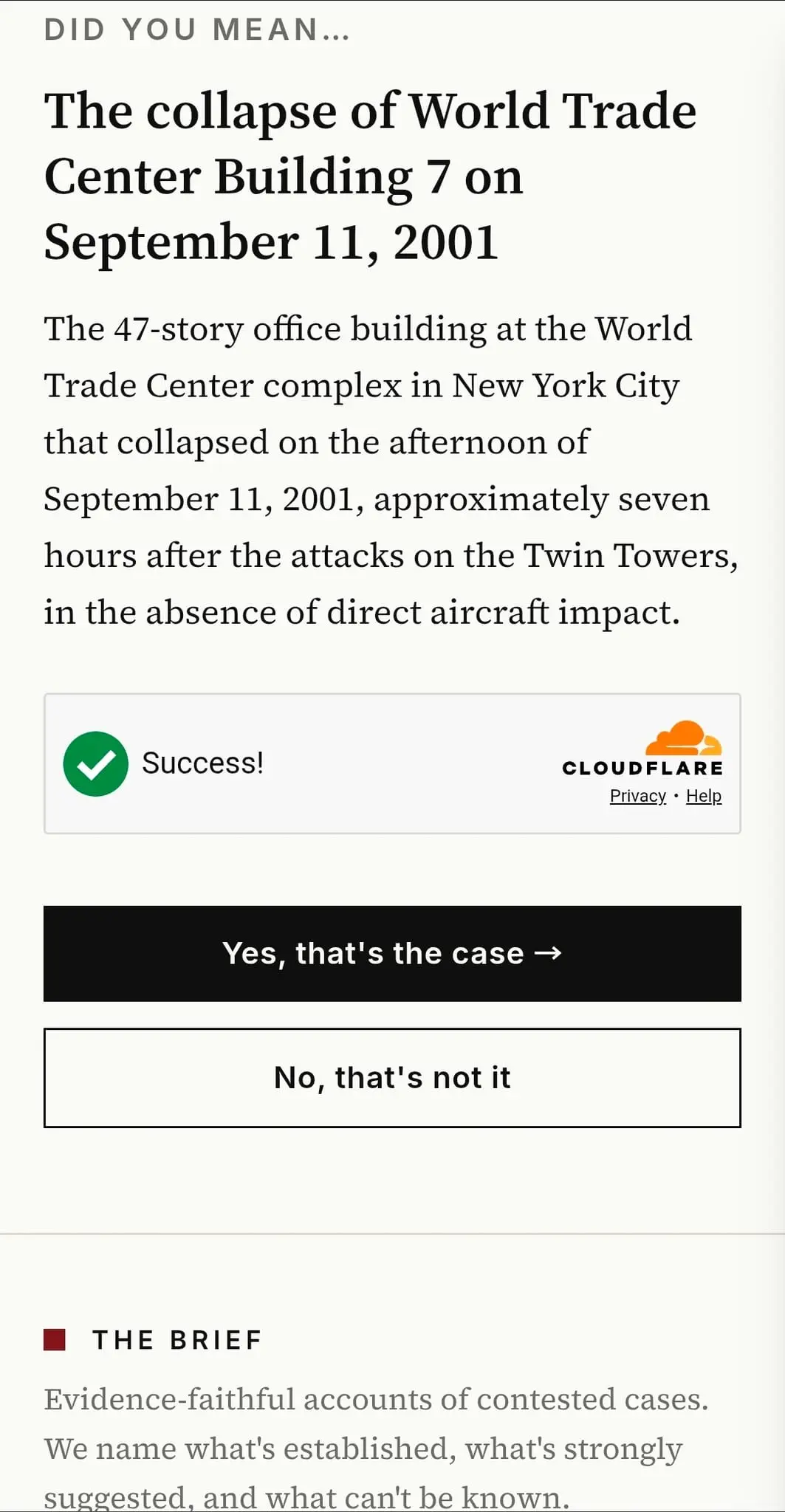 Screenshot 4 of The Brief