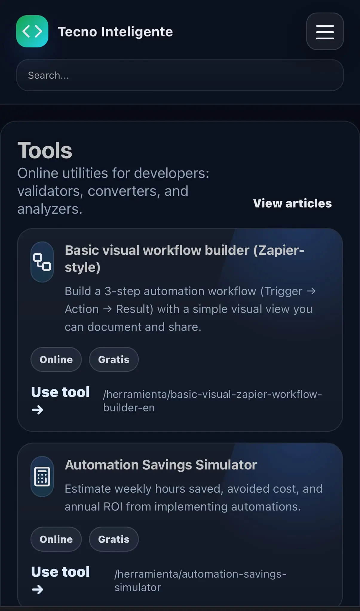 Screenshot 2 of Tecno Inteligente
