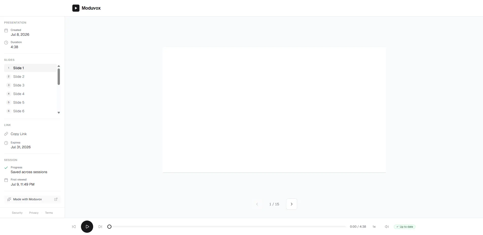 Screenshot 2 of Moduvox