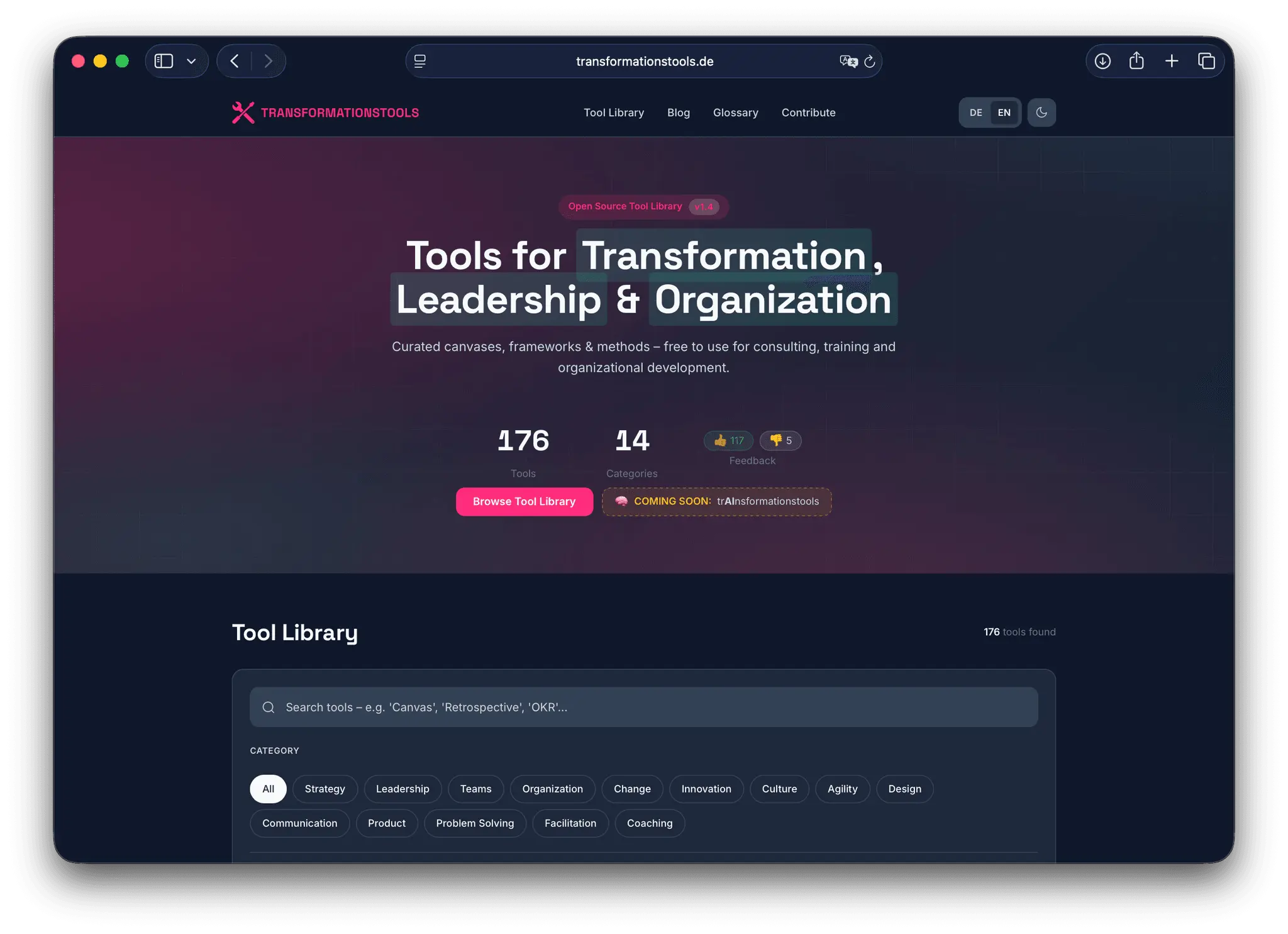 Screenshot 1 of Transformationstools