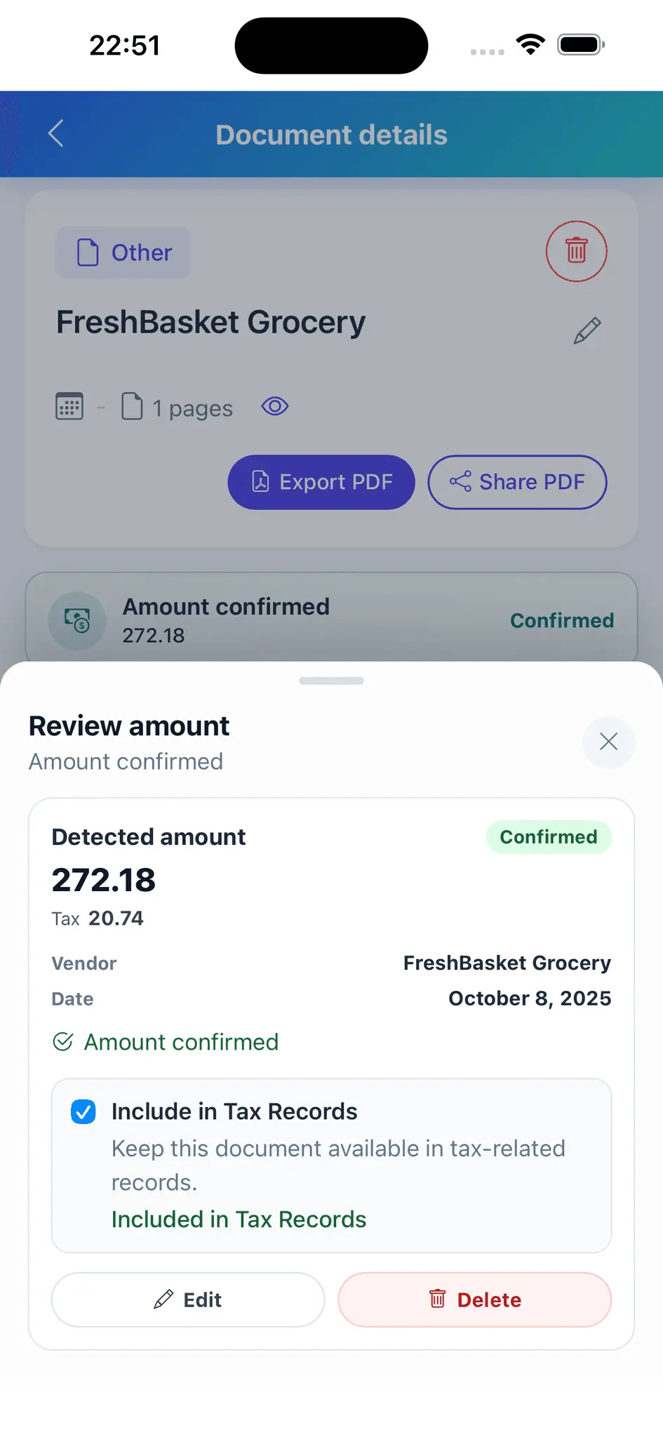 Screenshot 3 of Zency - Smart Document Manager