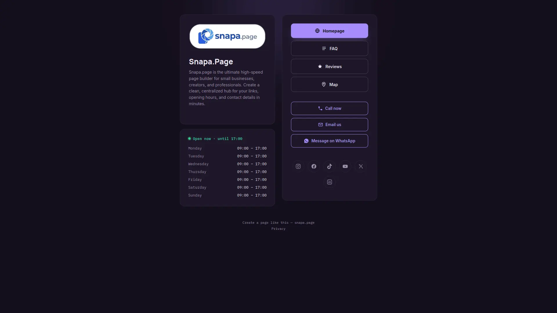 Screenshot 5 of Snapa.page