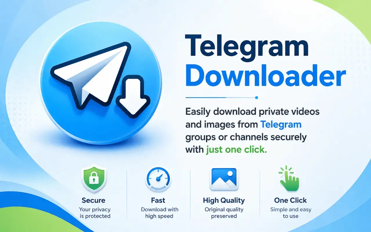 Screenshot 1 of Telegram Video Downloader Extension