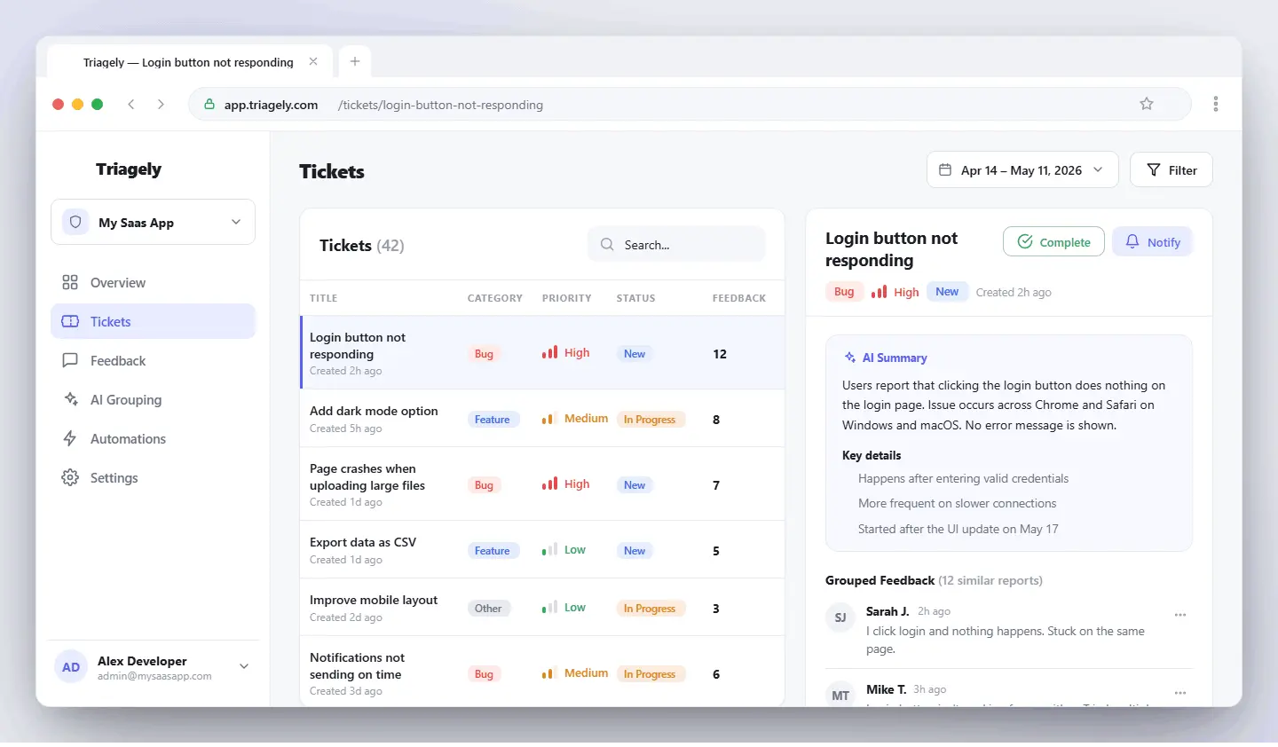 Screenshot 2 of Triagely