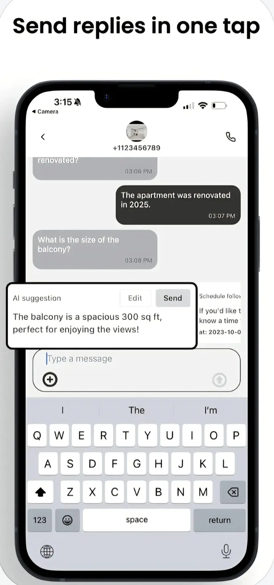 Screenshot 6 of Birdi AI Texting Assistant