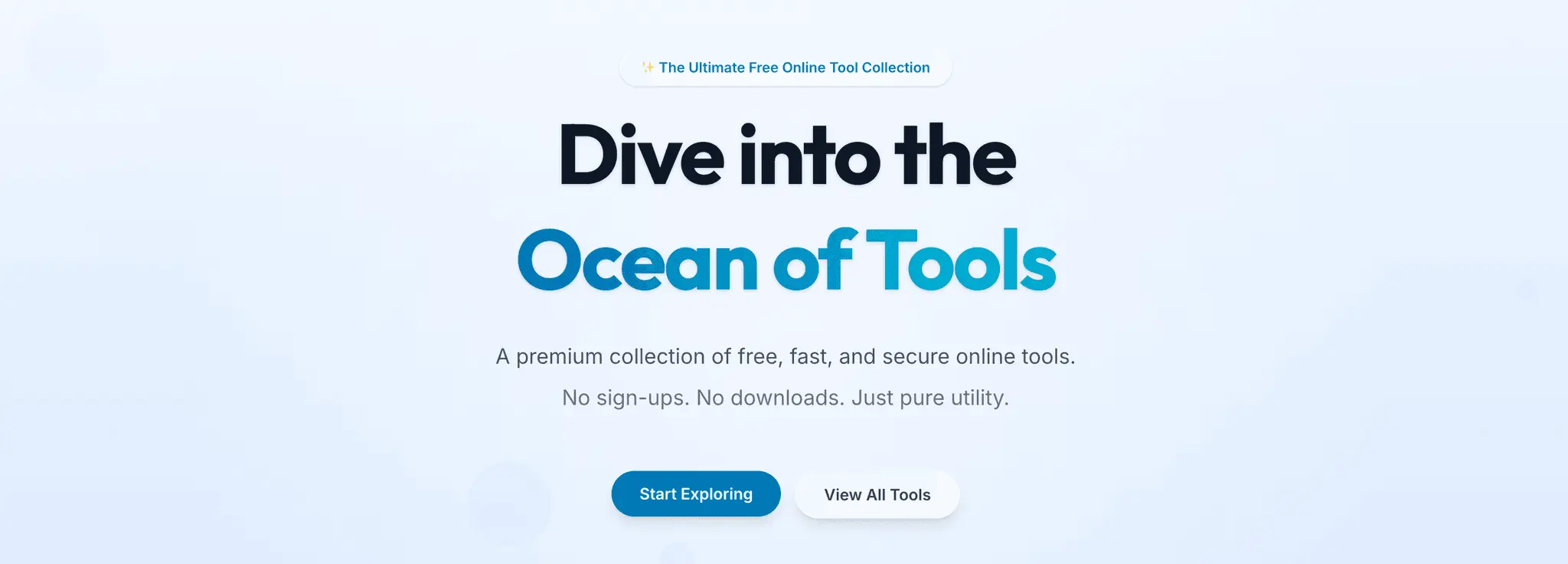 Screenshot 2 of Ocean of Tools - Free Online Tools