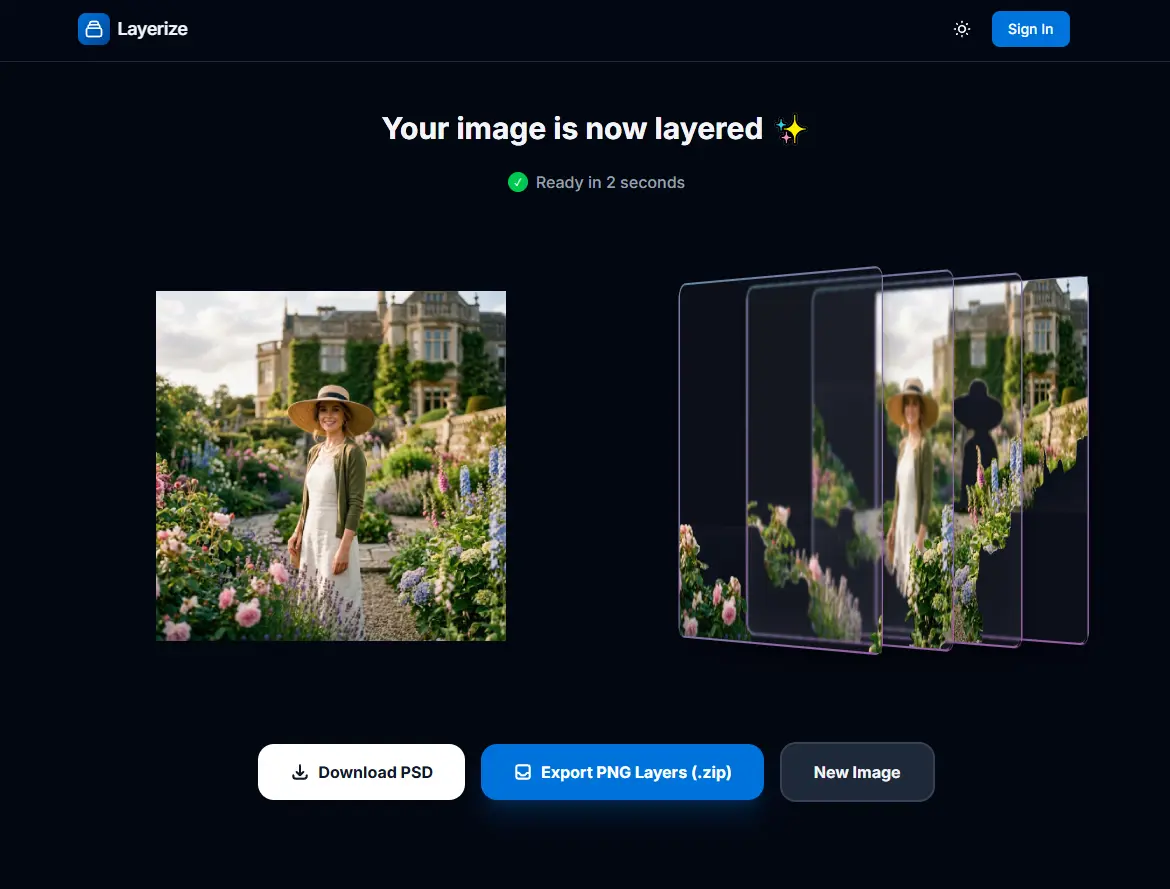 Screenshot 1 of Layerize