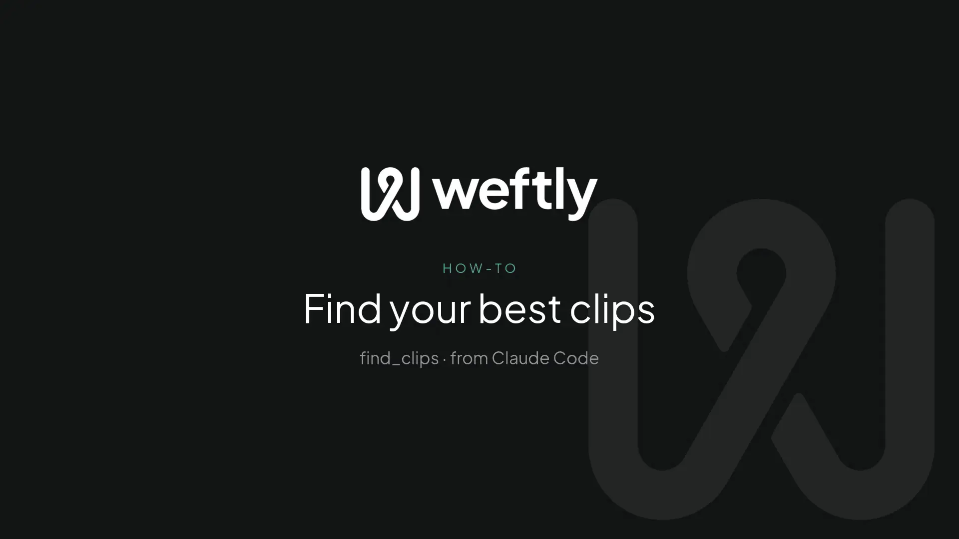 Screenshot 1 of Weftly