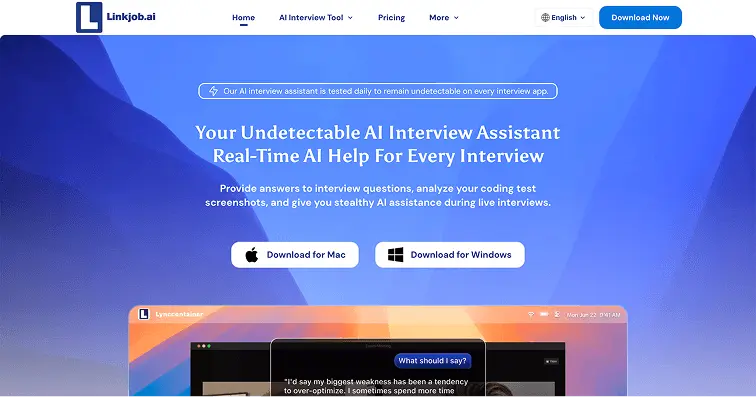 Screenshot 1 of Linkjob AI