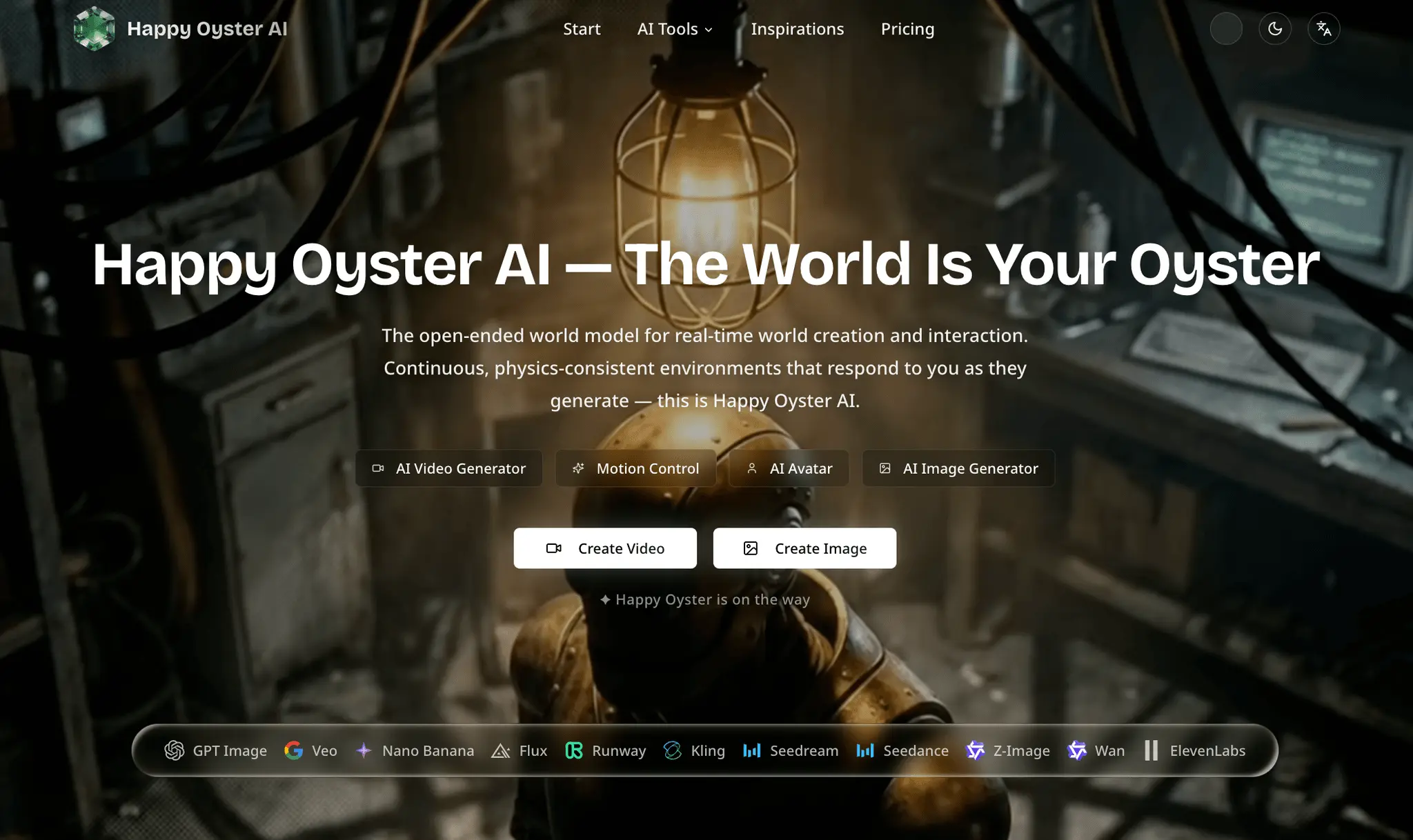 Screenshot 1 of Happy Oyster AI