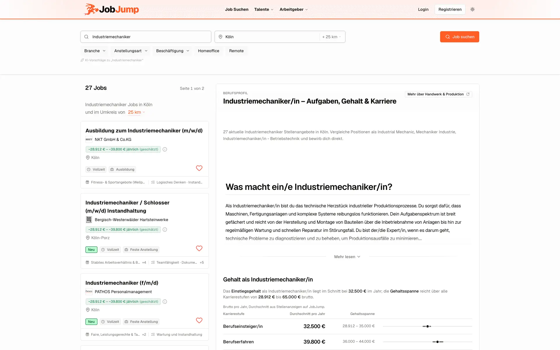 Screenshot 4 of JobJump Germany