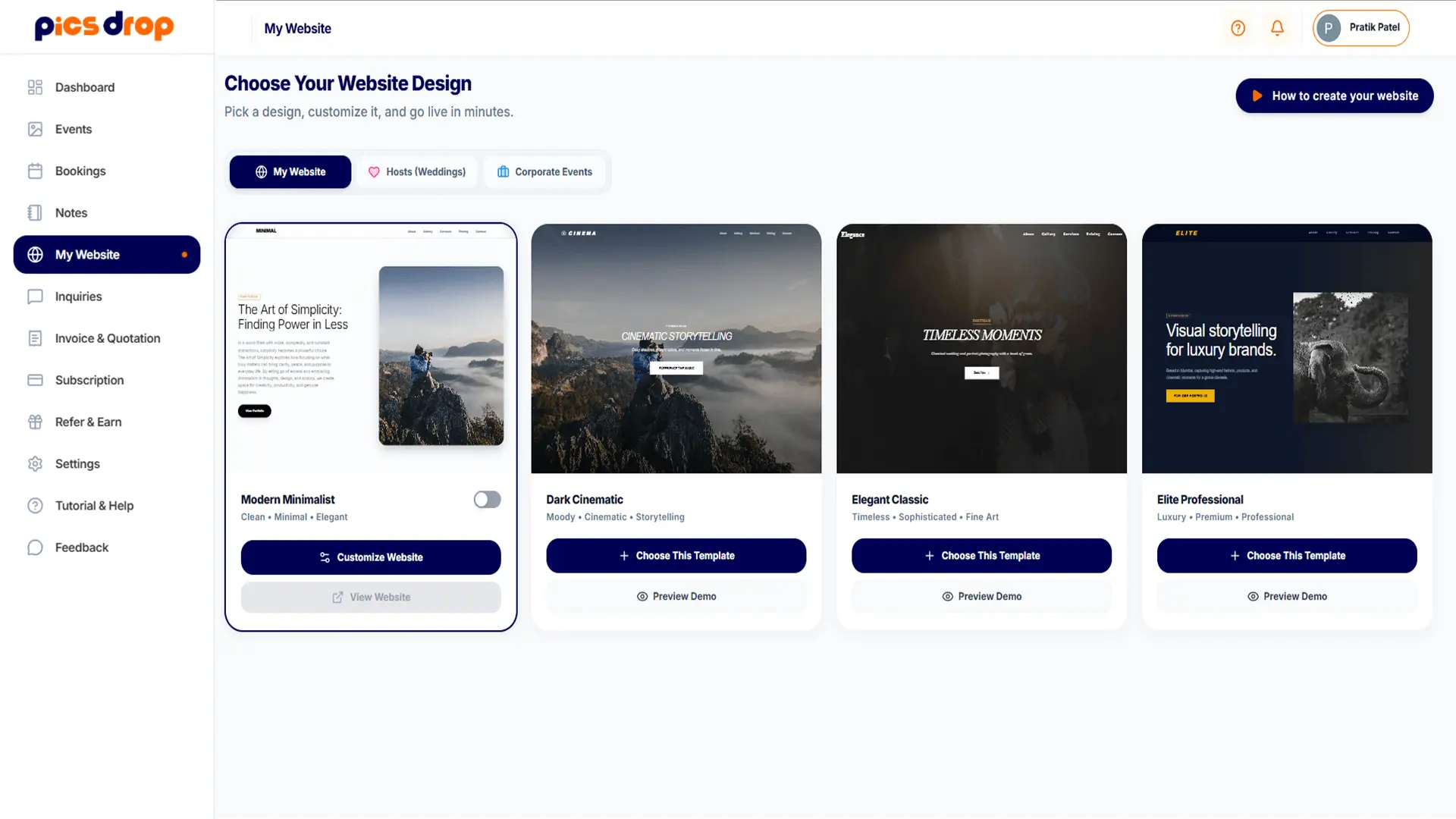 Screenshot 4 of PicsDrop