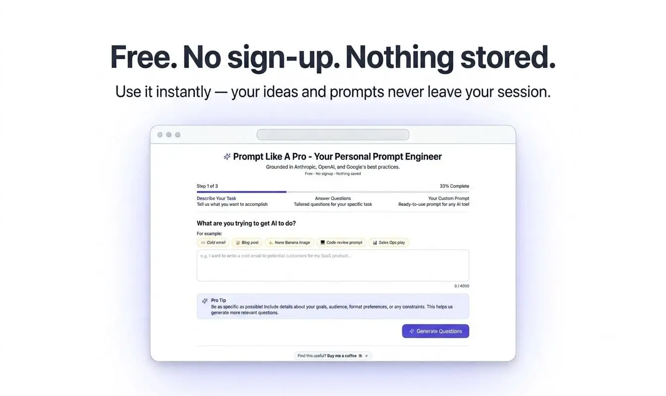 Screenshot 4 of Prompt Like A Pro
