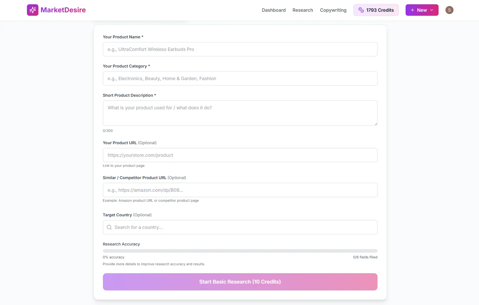 Screenshot 6 of MarketDesire - AI Market Research