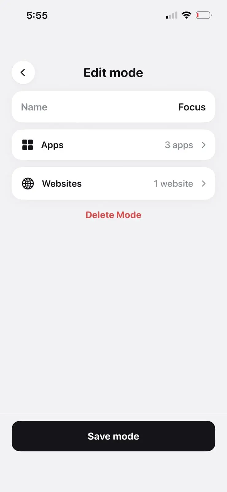 Screenshot 3 of Detach App Blocker