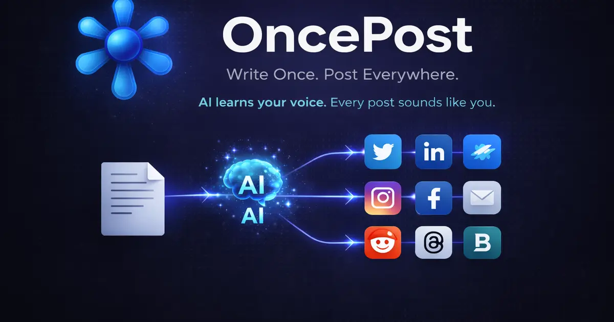 Screenshot 1 of OncePost