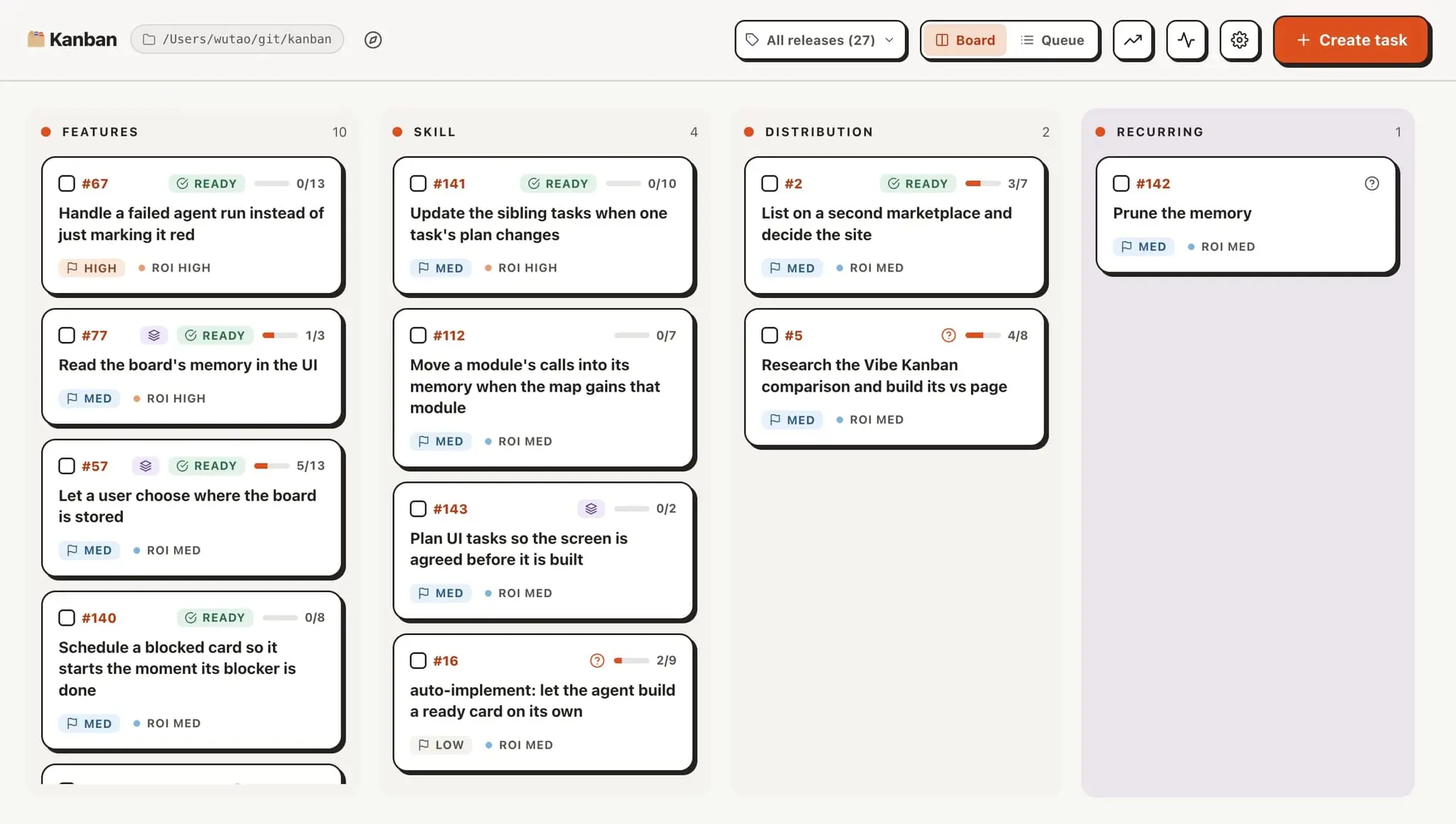 Screenshot 3 of AI4Kanban