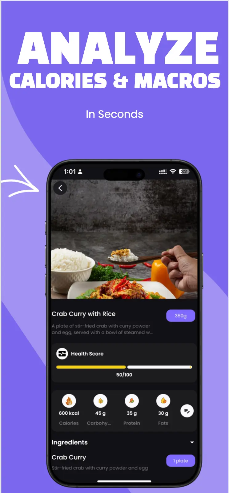 Screenshot 6 of ‎Nutrify Ai : Calorie Tracker