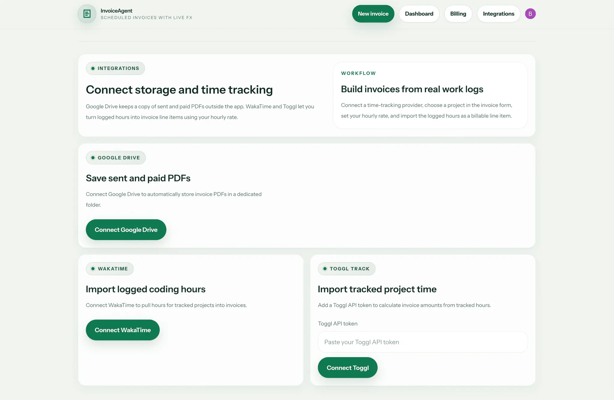 Screenshot 2 of InvoiceAgent