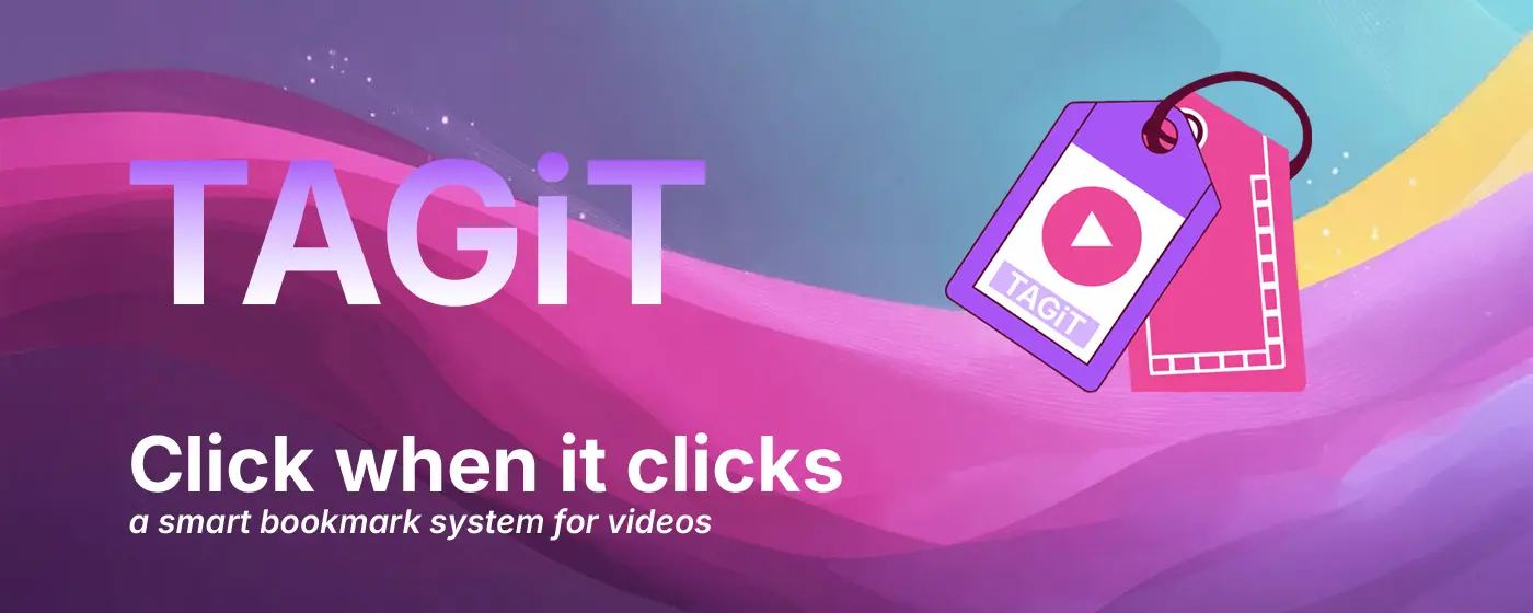 Screenshot 1 of TAGiT - Smart Bookmarks for Video
