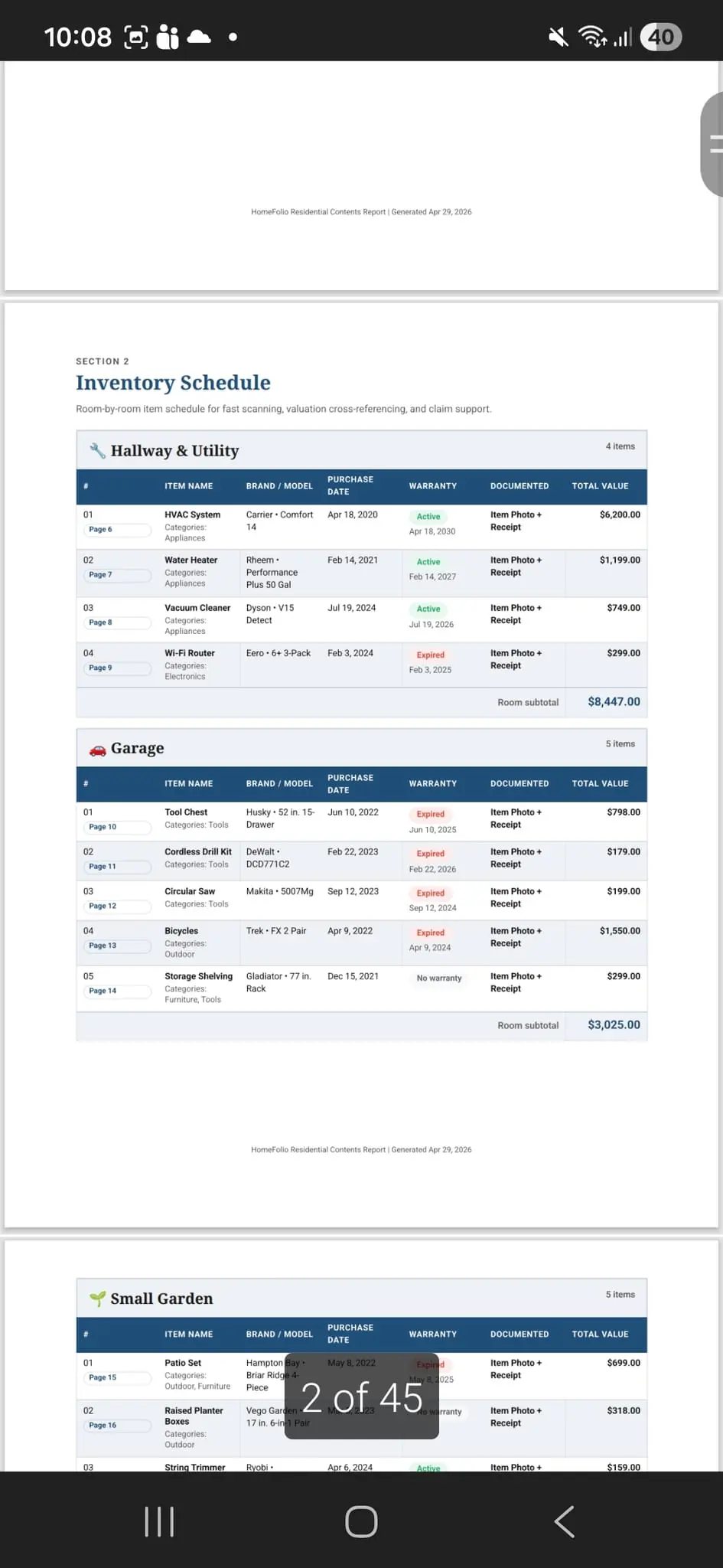 Screenshot 6 of HomeFolio