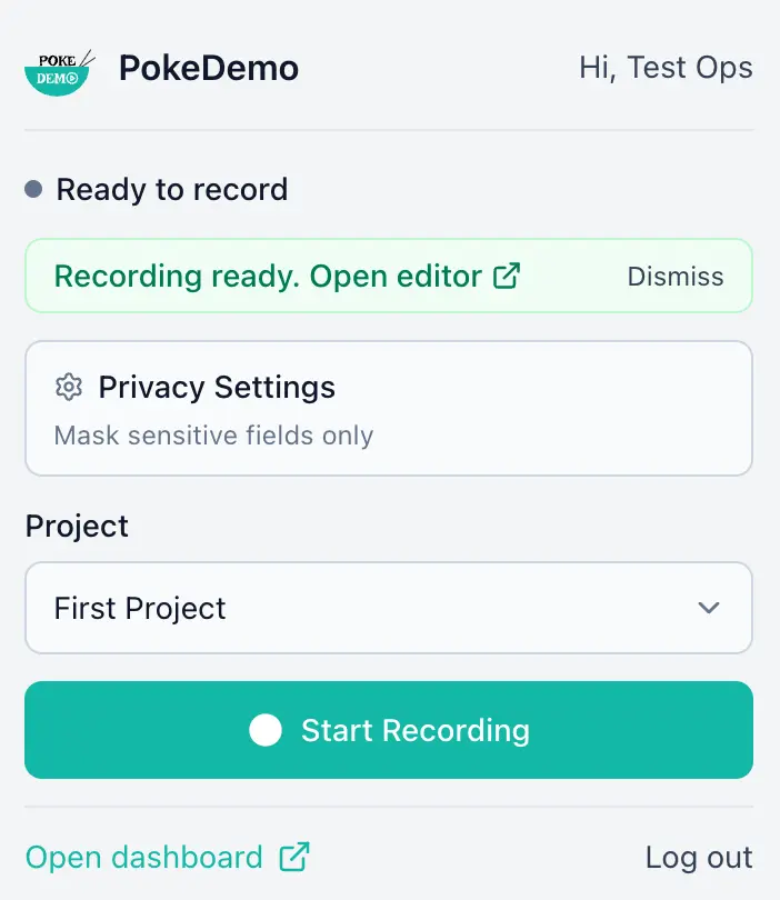 Screenshot 3 of PokeDemo