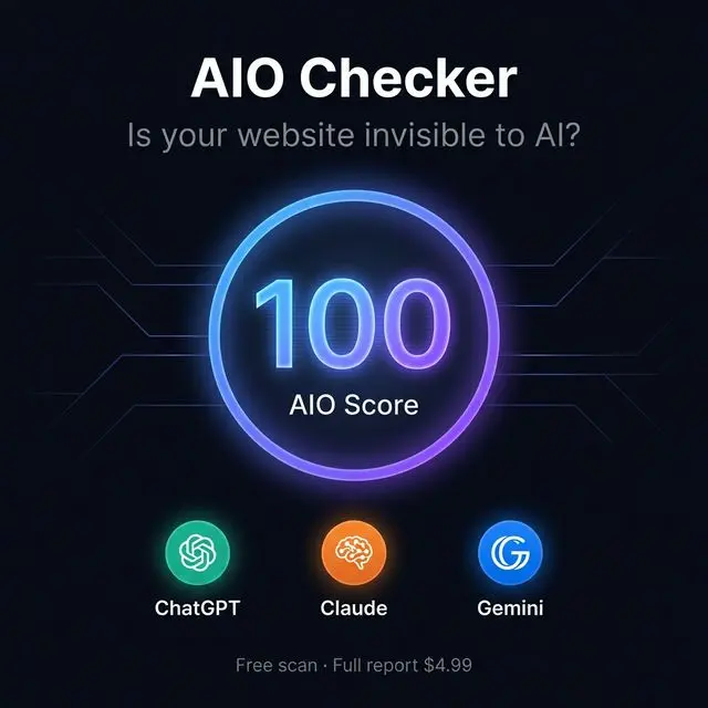 Screenshot 1 of AIO Checker