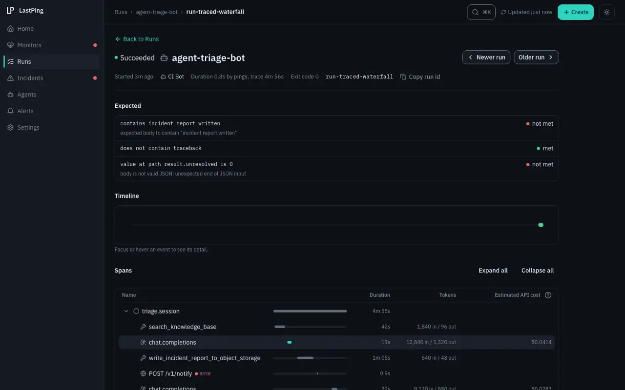 Screenshot 1 of LastPing