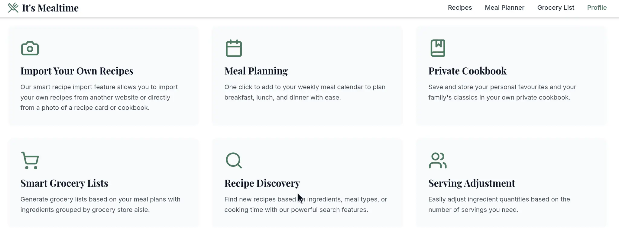 Screenshot 1 of It's Mealtime
