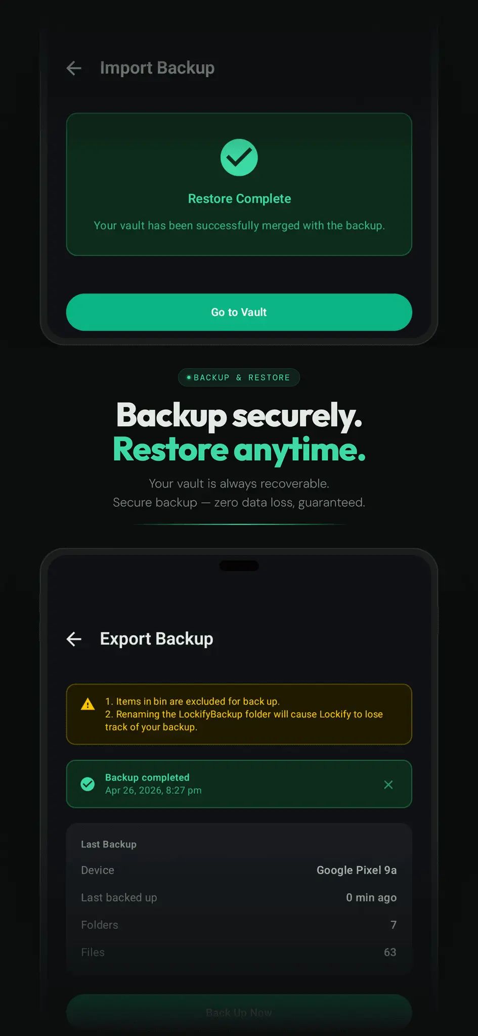 Screenshot 6 of Lockify – Hide & Encrypt Files