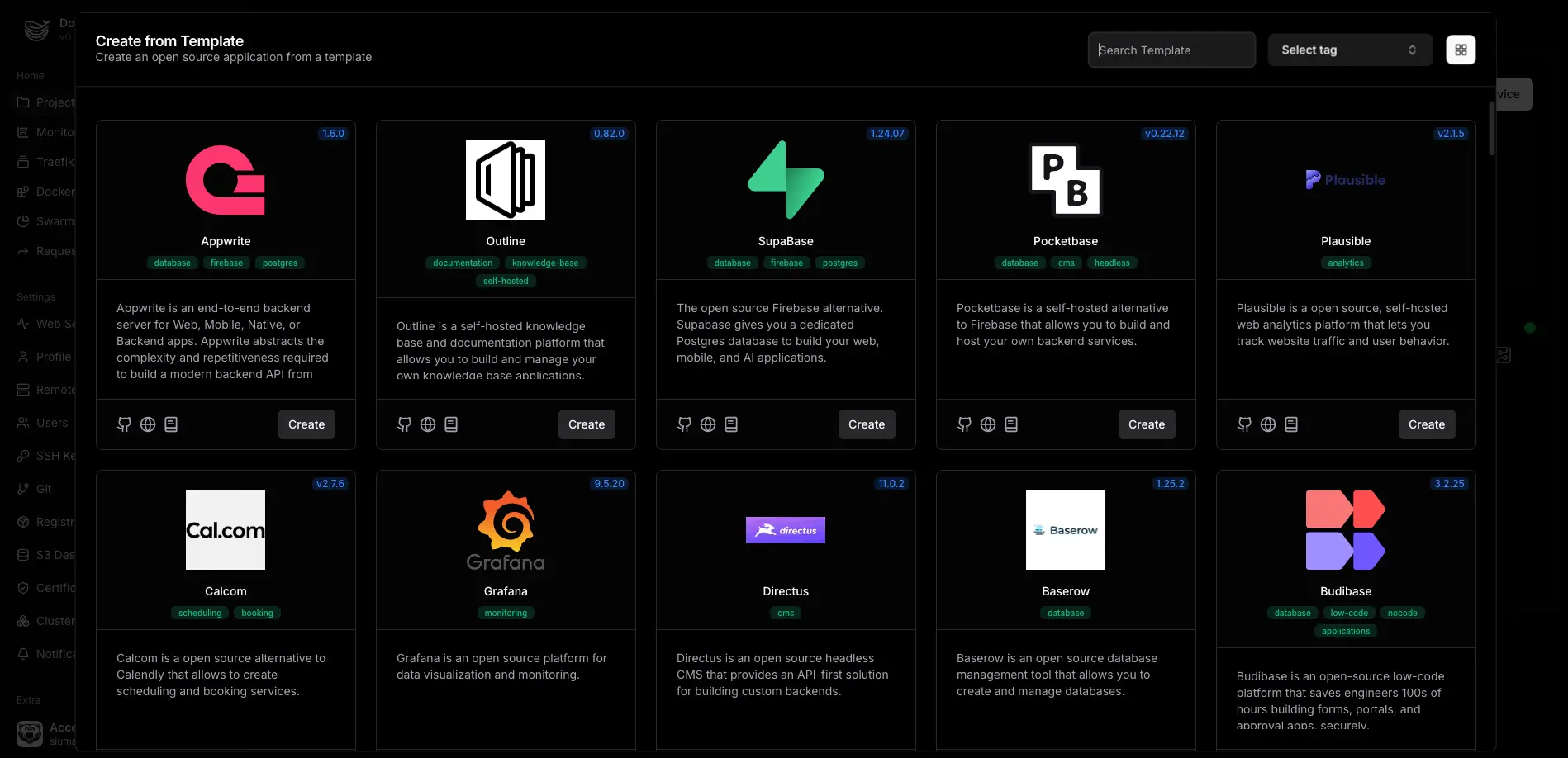 Screenshot 1 of Dokploy