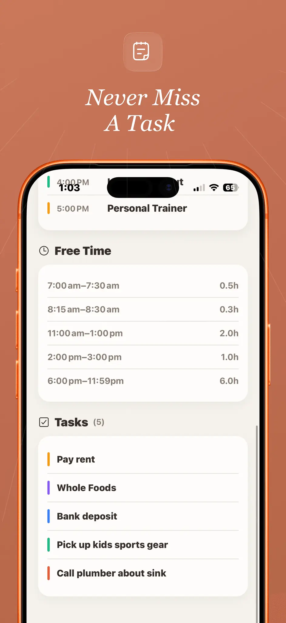 Screenshot 3 of At 'Em - personal daily briefing