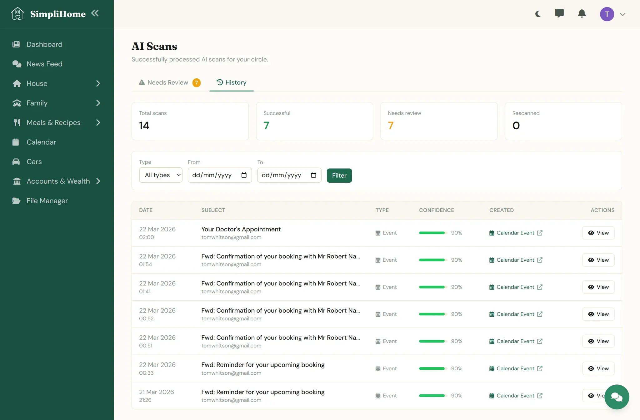 Screenshot 3 of SimpliHome