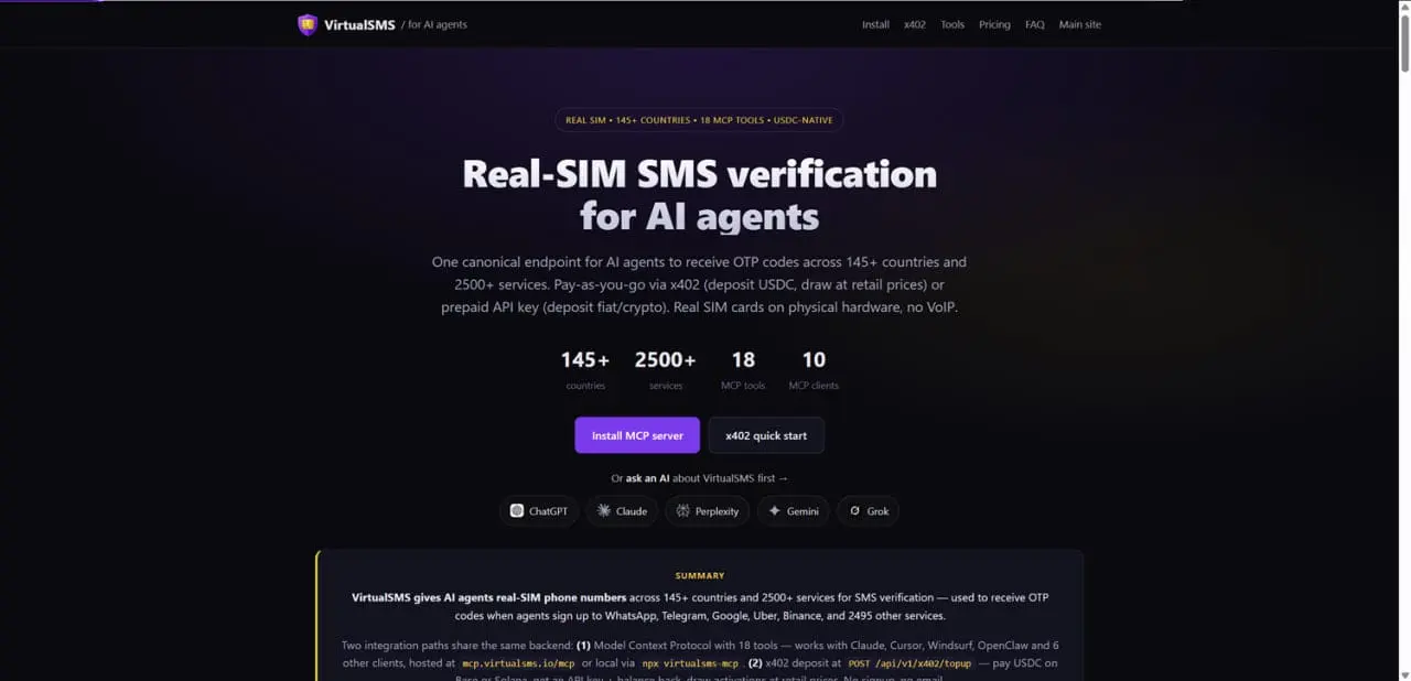 Screenshot 3 of VirtualSMS