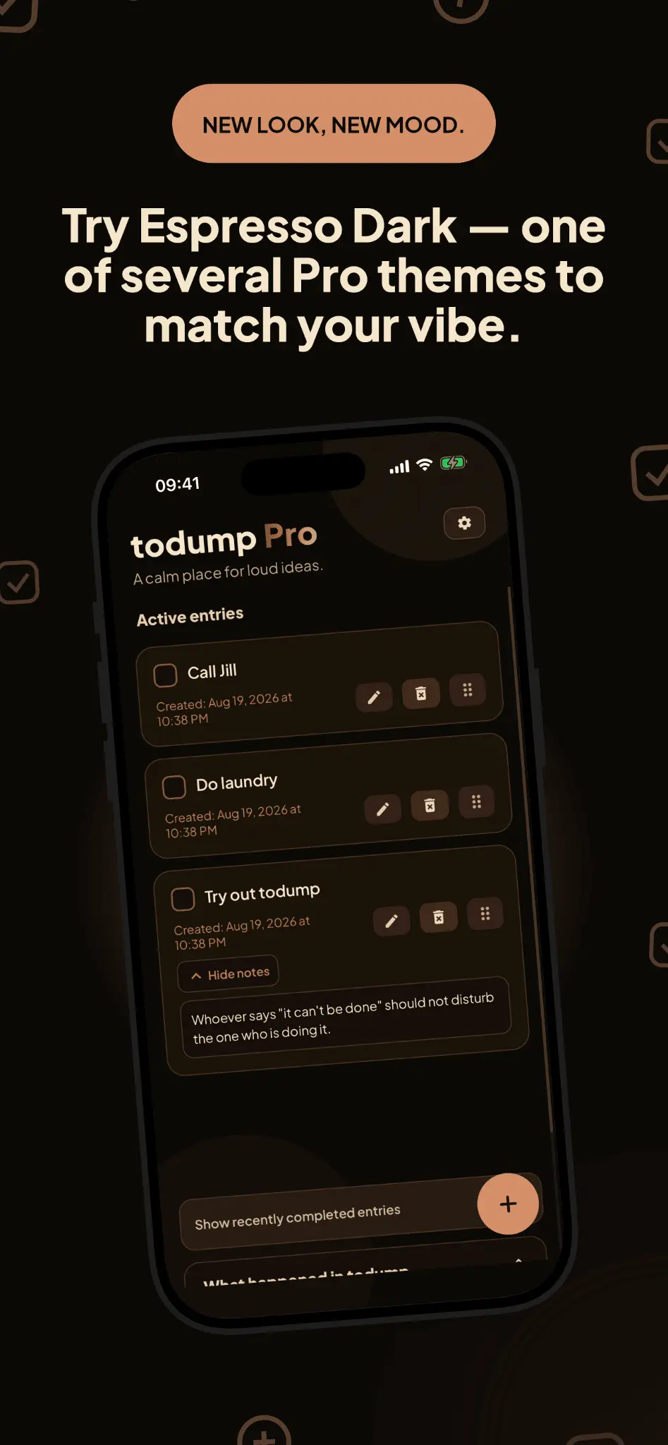 Screenshot 8 of todump: Brain Dump & Reminder
