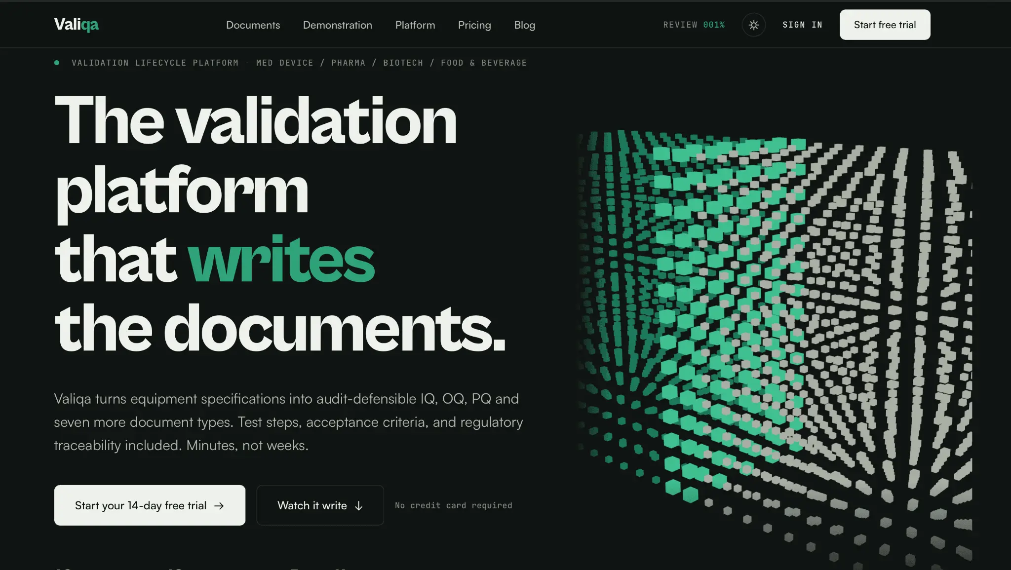 Screenshot 1 of Valiqa